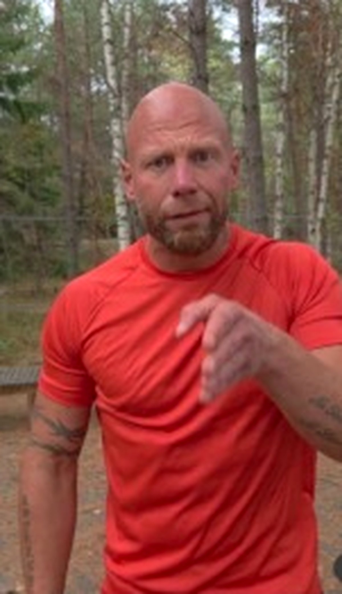 Anders — red shirt portrait